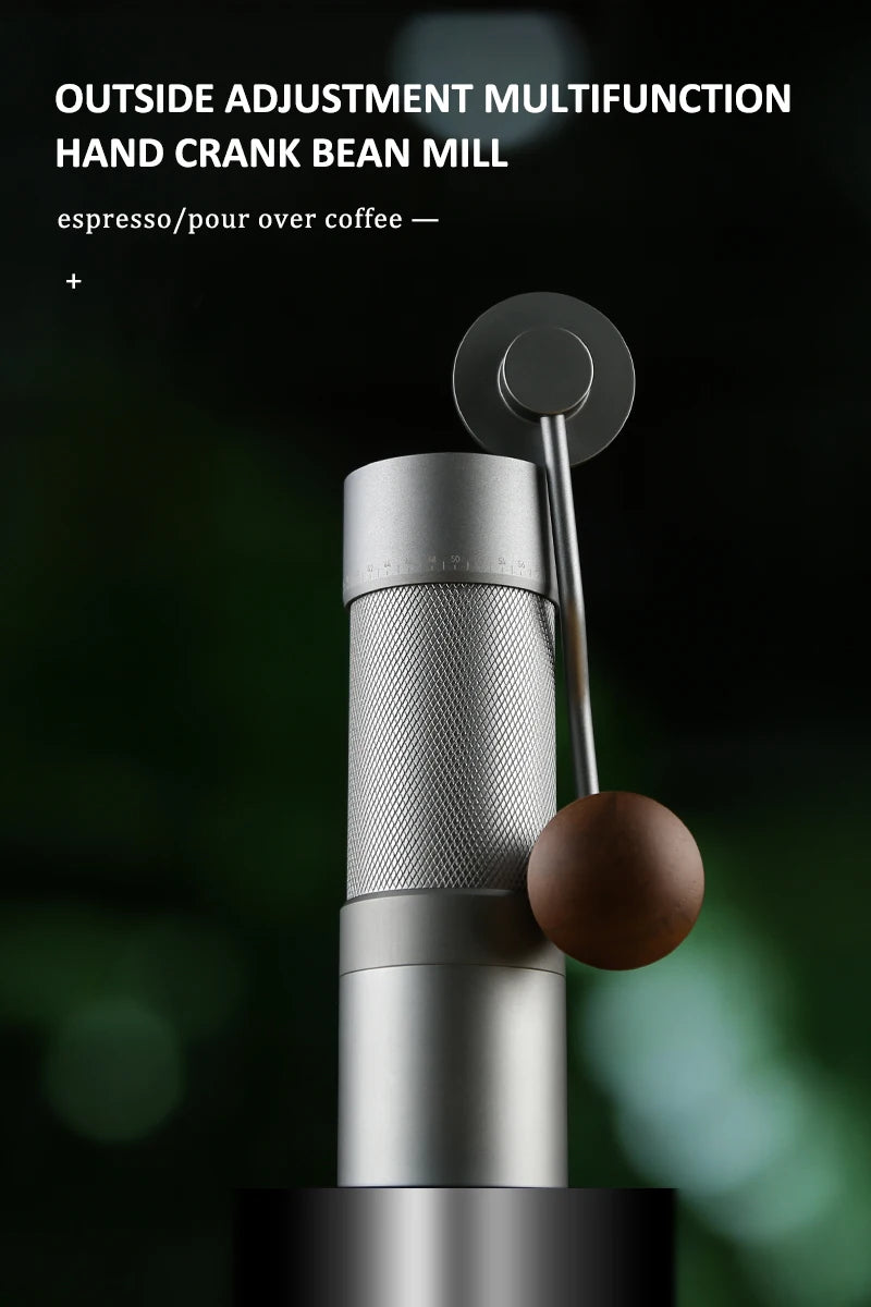 Moulin à café aluminium