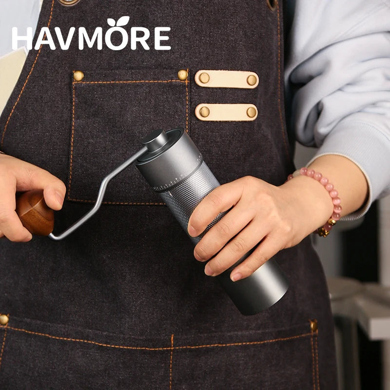 Moulin à café aluminium