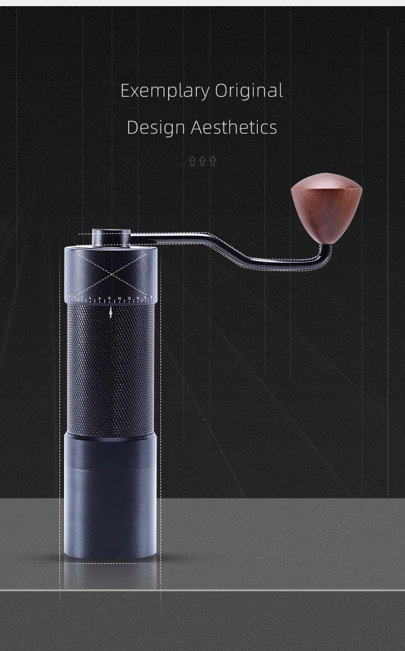 Moulin à café aluminium