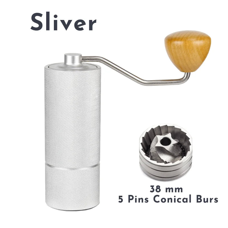 Moulin à café aluminium