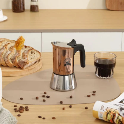 Cafetière italienne 6 tasses inox
