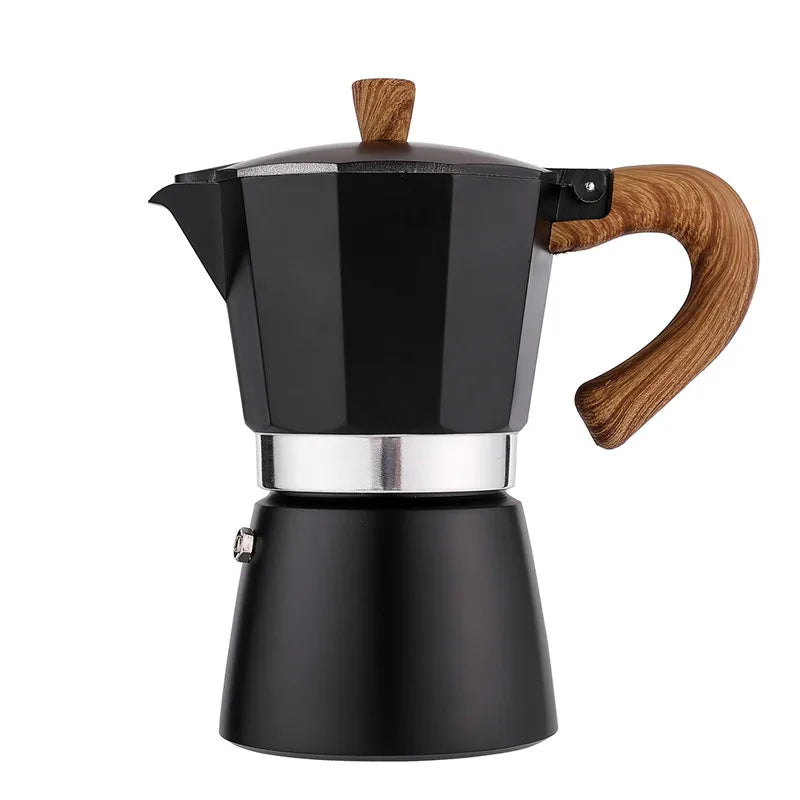 Cafetiere italienne noire
