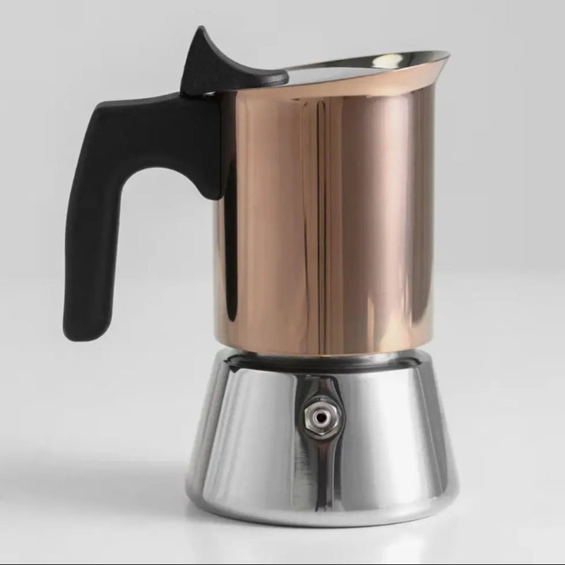 Cafetière italienne 6 tasses inox