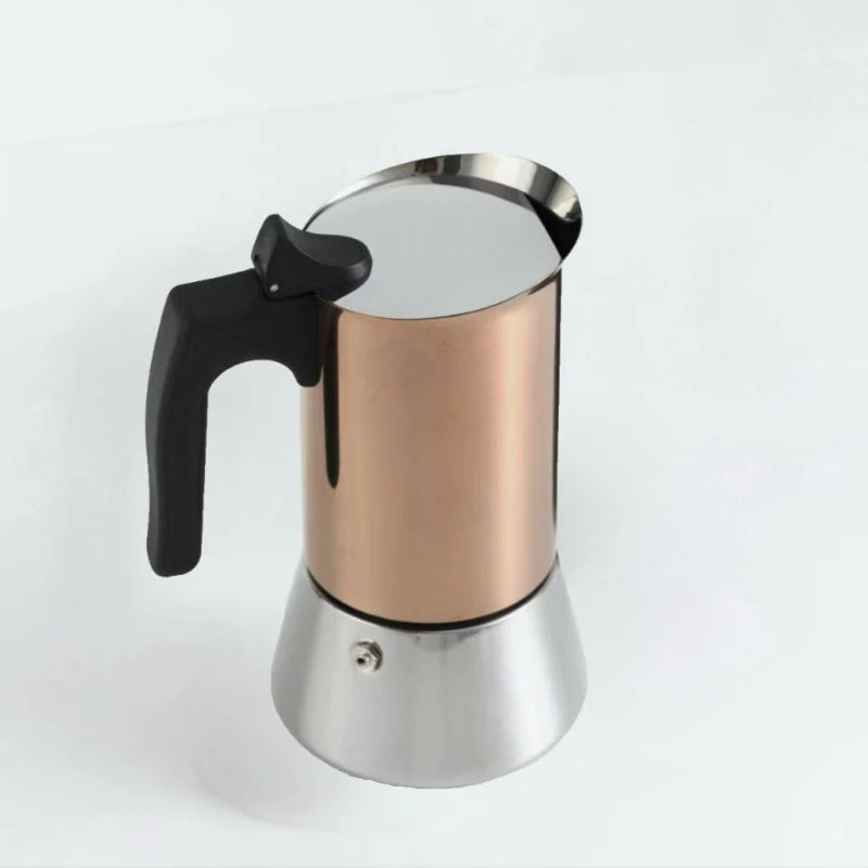 Cafetière italienne 6 tasses inox
