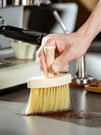 Brosse pour poudre de café