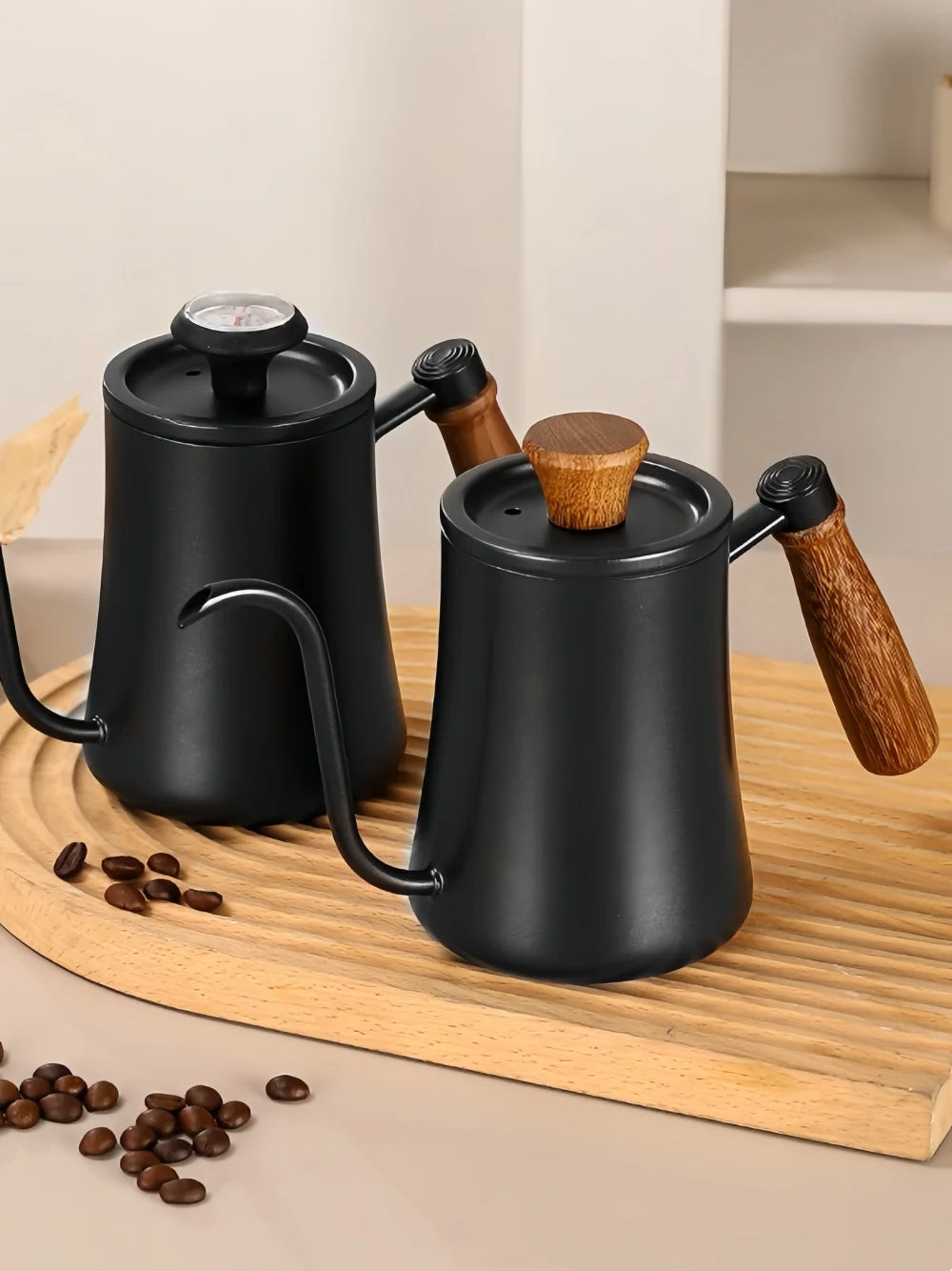 Bouilloire inox avec couvercle thermomètre