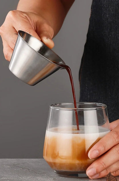 Tasse à expresso inox