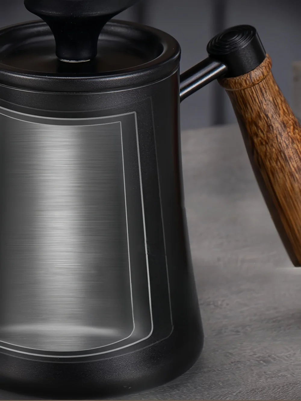 Bouilloire inox avec couvercle thermomètre