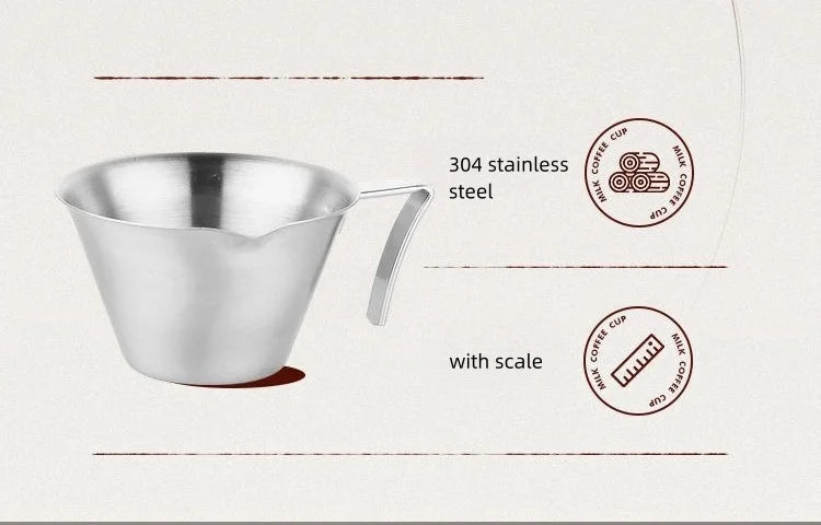 Tasse à expresso inox