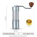 Moulin à café aluminium