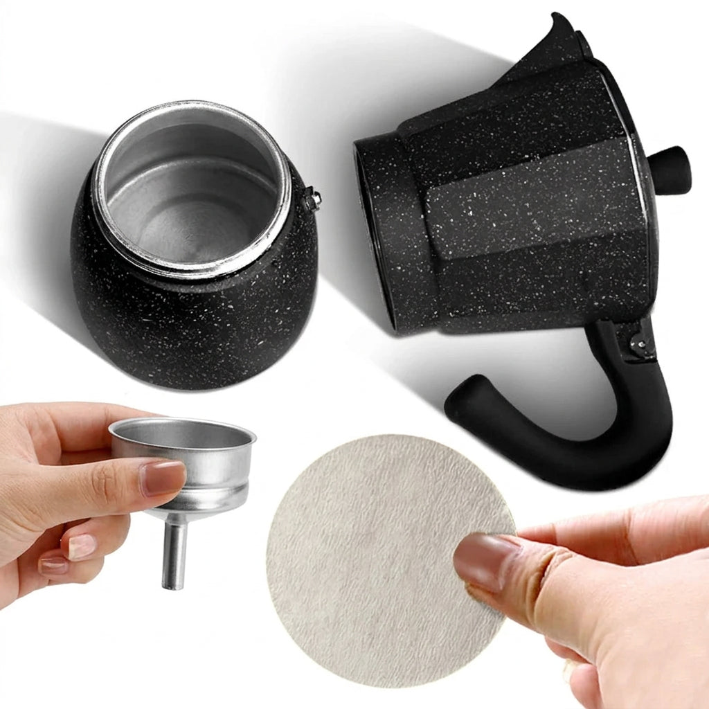Filtre papier pour cafetière italienne
