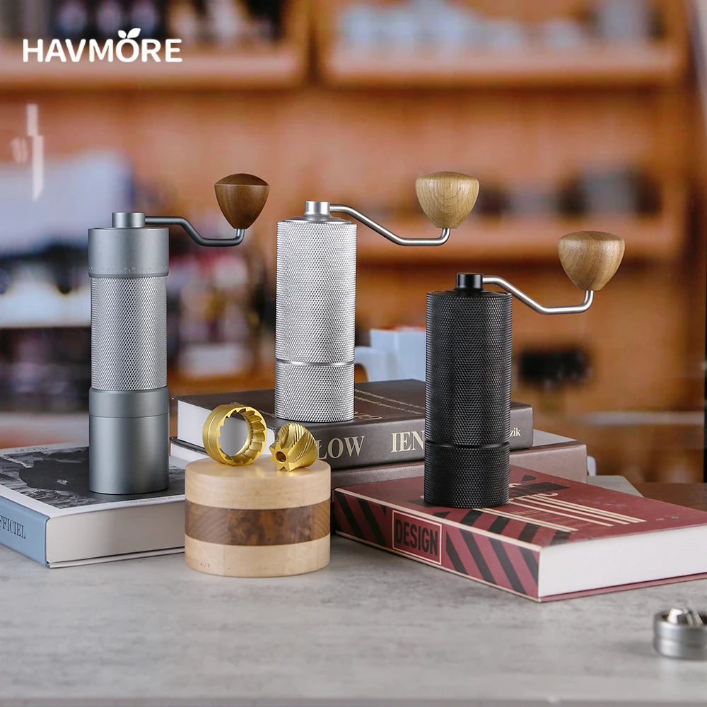 Moulin à café aluminium