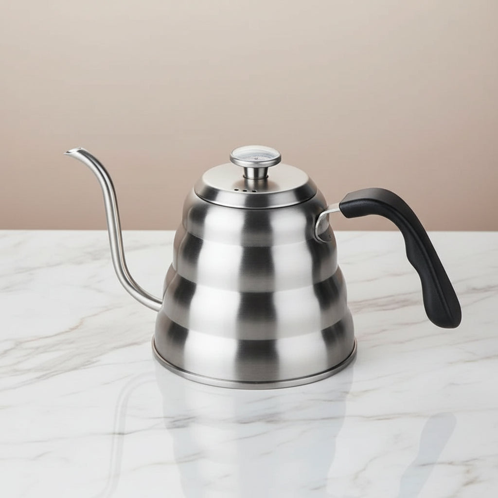 Bouilloire à bec verseur inox