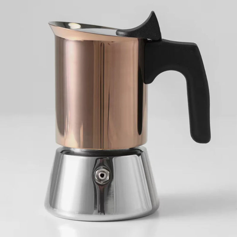 Cafetière italienne 6 tasses inox