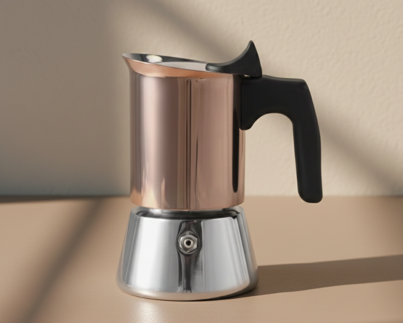 Cafetière Italienne induction inox