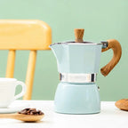 cafetiere italienne moka bleue