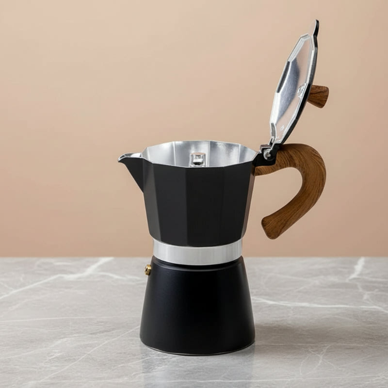 cafetiere italienne moka noire