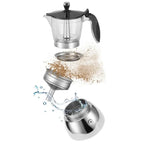 cafetiere moka verre