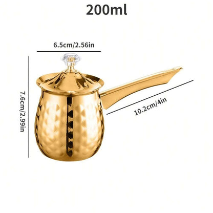 Cafetière turque dimensions et taill