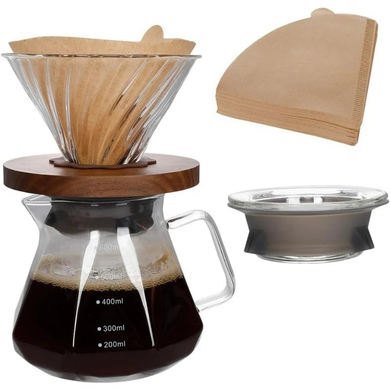 cafetière lente, filtre à café